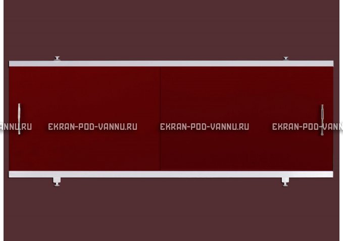 Экран EUROPLEX Универсал бордо под трубы – купить по цене 6250 руб. в интернет-магазине в городе Пермь картинка 1