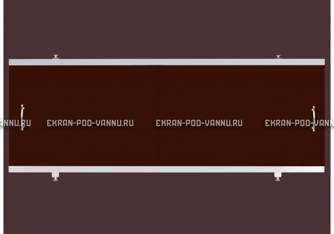Экран EUROPLEX Универсал шоколад под трубы – купить по цене 6250 руб. в интернет-магазине в городе Пермь картинка 1