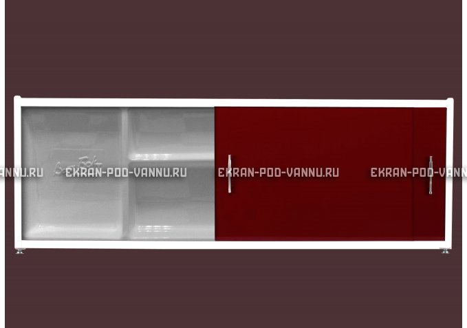 Экран с полочкой - Бордо – купить по цене 6880 руб. в интернет-магазине в городе Пермь картинка 1