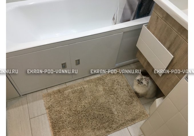 Экран из МДФ EMMY Монро 120 в алюминиевой раме – купить по цене 6750 руб. в интернет-магазине в городе Пермь картинка 2