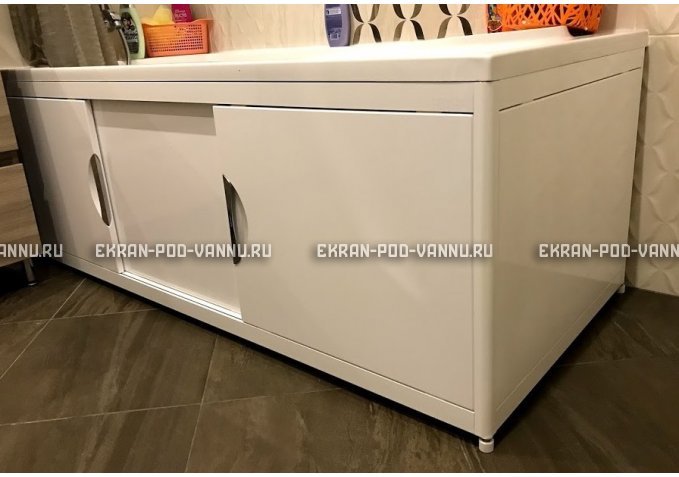 Экран из МДФ EMMY Малибу 140 в алюминиевой раме – купить по цене 6750 руб. в интернет-магазине в городе Пермь картинка 3