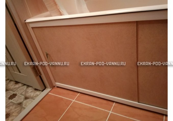 Раздвижной экран EUROPLEX Комфорт бежевый – купить по цене 6750 руб. в интернет-магазине в городе Пермь картинка 2