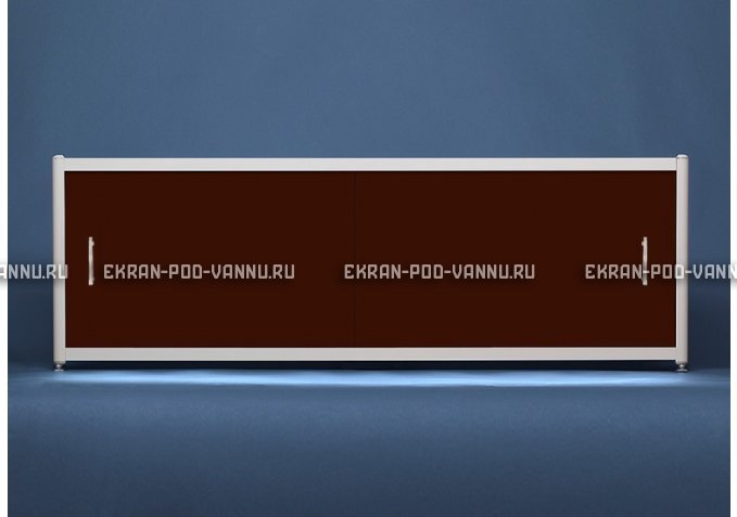Раздвижной экран EUROPLEX Комфорт шоколад – купить по цене 6750 руб. в интернет-магазине в городе Пермь картинка 1