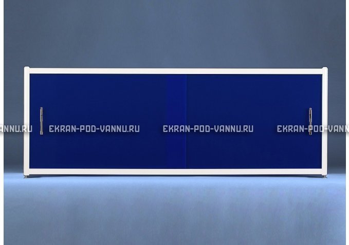 Раздвижной экран EUROPLEX Комфорт синий – купить по цене 6750 руб. в интернет-магазине в городе Пермь картинка 1