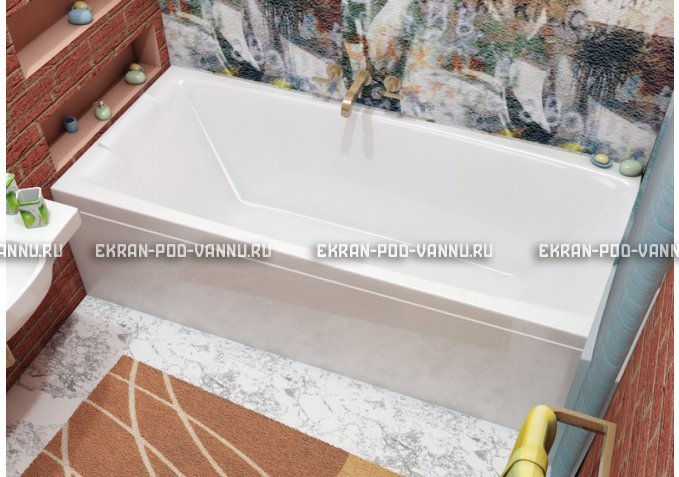 Акриловая ванна Relisan Kristina 170x75 – купить по цене 16160 руб. в интернет-магазине в городе Пермь картинка 4