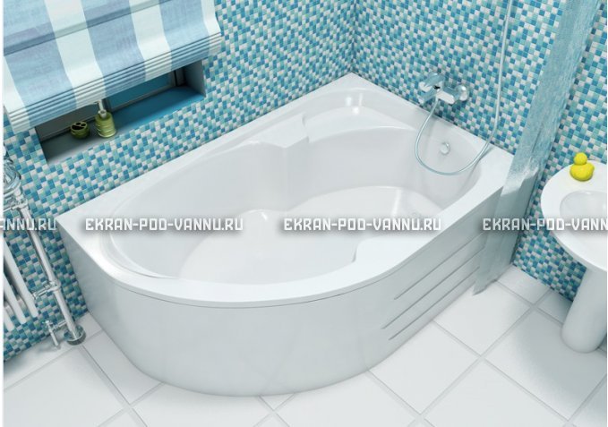 Акриловая ванна Relisan Sofi 170x105 – купить по цене 23480 руб. в интернет-магазине в городе Пермь картинка 1
