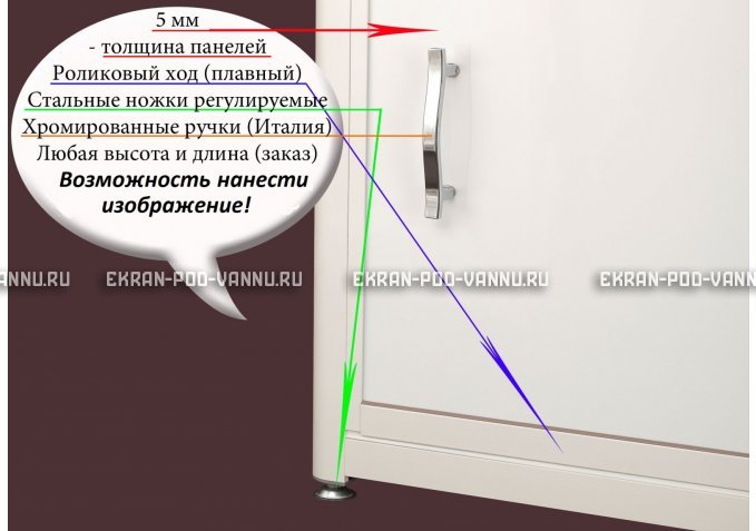 Экран на роликах EUROPLEX изображение 264 – купить по цене 12400 руб. в интернет-магазине в городе Пермь картинка 2