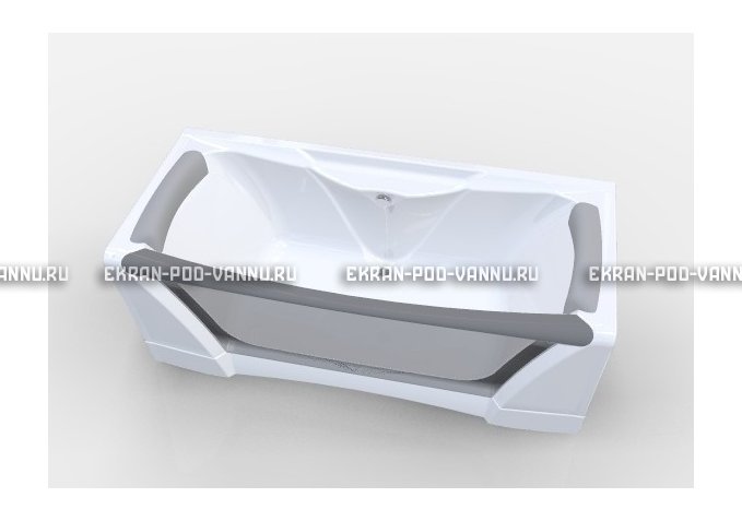 Прозрачная ванна 1MarKa Dolce Vita 180x80 – купить по цене 43200 руб. в интернет-магазине в городе Пермь картинка 2