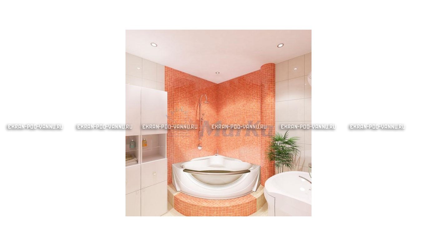 Акриловая ванна 1MarKa Grand Luxe 155х155 – купить по цене 39827 руб. в интернет-магазине в городе Пермь картинка 15