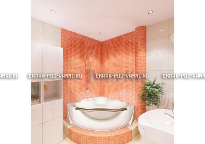 Акриловая ванна 1MarKa Grand Luxe 155х155 – купить по цене 39827 руб. в интернет-магазине в городе Пермь картинка 4