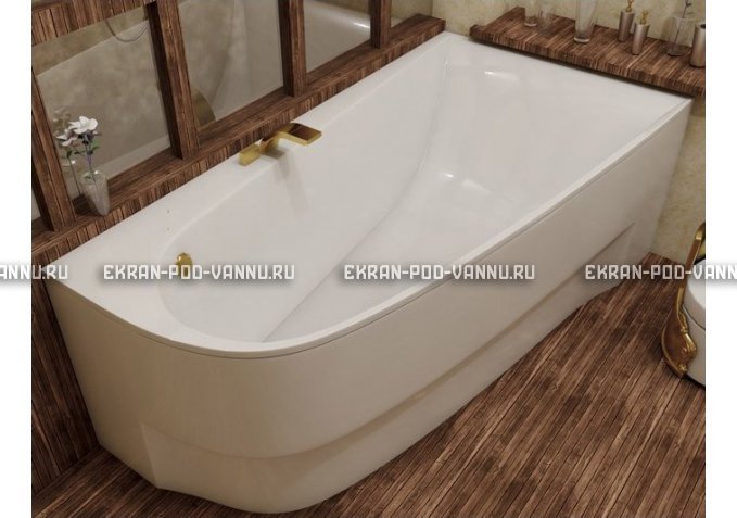 Акриловая ванна Vayer Boomerang 150x90 – купить по цене 42270 руб. в интернет-магазине в городе Пермь картинка 1