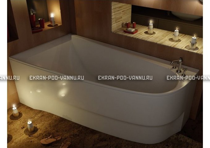 Акриловая ванна Vayer Boomerang 180x100 – купить по цене 53030 руб. в интернет-магазине в городе Пермь картинка 3