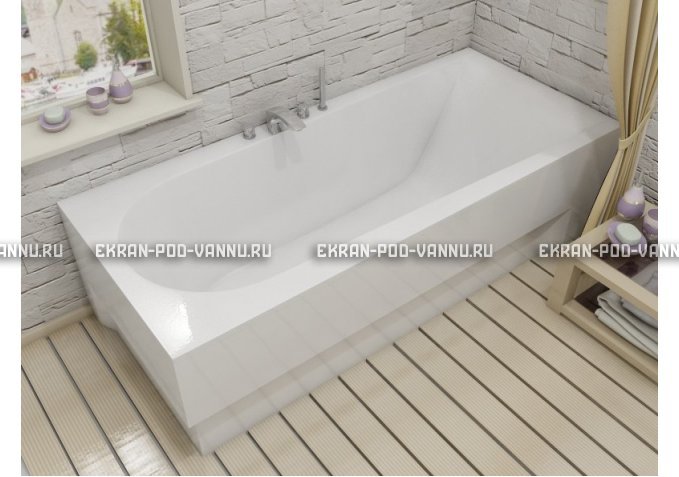 Акриловая ванна Vayer Boomerang 1800x800 – купить по цене 45420 руб. в интернет-магазине в городе Пермь картинка 1