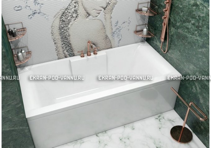 Акриловая ванна Vayer Casoli 180x80 – купить по цене 23580 руб. в интернет-магазине в городе Пермь картинка 1