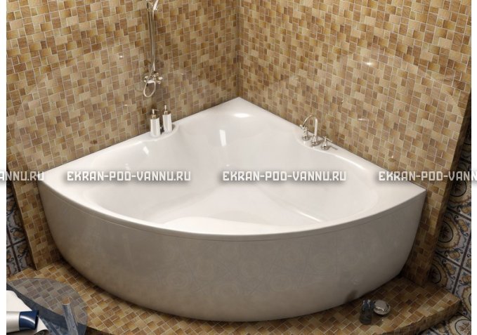 Акриловая ванна Vayer Iryda 150x150 – купить по цене 39550 руб. в интернет-магазине в городе Пермь картинка 1