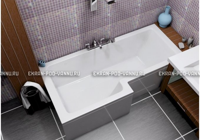Акриловая ванна Vayer Options 170х70/85 – купить по цене 24110 руб. в интернет-магазине в городе Пермь картинка 1