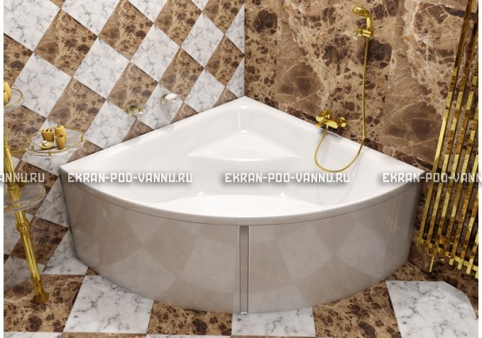 Акриловая ванна Vayer Persefona 140x140 – купить по цене 25230 руб. в интернет-магазине в городе Пермь картинка 1