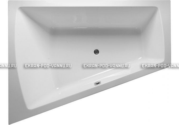 Акриловая ванна Vayer Trinitiy 170x130 – купить по цене 32590 руб. в интернет-магазине в городе Пермь картинка 2