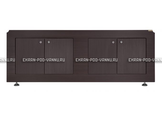 Экран VOD-OK Олимп 170 распашной - Венге – купить по цене 5690 руб. в интернет-магазине в городе Пермь картинка 1