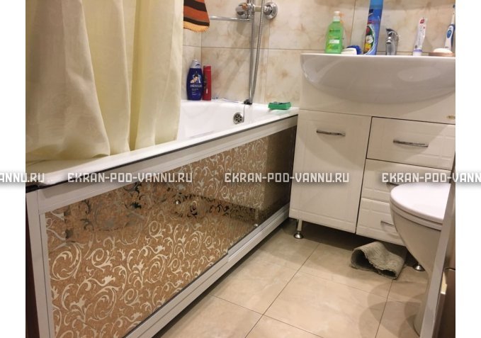 Раздвижной экран EUROPLEX Роликс Золото – купить по цене 12500 руб. в интернет-магазине в городе Пермь картинка 1