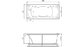 Акриловая ванна Relisan Loara 180x80 – купить по цене 23580 руб. в интернет-магазине в городе Пермь картинка 8