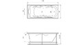 Акриловая ванна Relisan Marina 170x75 – купить по цене 15725 руб. в интернет-магазине в городе Пермь картинка 17