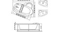 Акриловая ванна Relisan Ariadna 150x100 – купить по цене 25650 руб. в интернет-магазине в городе Пермь картинка 13