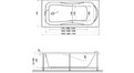 Акриловая ванна Relisan Elvira 170x75 – купить по цене 16160 руб. в интернет-магазине в городе Пермь картинка 13
