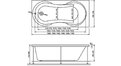 Акриловая ванна Relisan Lada 130x70 – купить по цене 11030 руб. в интернет-магазине в городе Пермь картинка 13