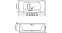 Акриловая ванна Relisan Xenia 180x80 – купить по цене 20740 руб. в интернет-магазине в городе Пермь картинка 13