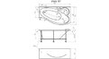 Акриловая ванна 1MarKa Gracia 160x95 – купить по цене 20300 руб. в интернет-магазине в городе Пермь картинка 17