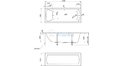 Акриловая ванна 1MarKa Modern 120x70 – купить по цене 7600 руб. в интернет-магазине в городе Пермь картинка 17