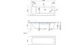Акриловая ванна 1MarKa Modern 130x70 – купить по цене 8620 руб. в интернет-магазине в городе Пермь картинка 21