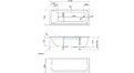 Акриловая ванна 1MarKa Modern 160x70 – купить по цене 9410 руб. в интернет-магазине в городе Пермь картинка 21
