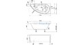 Акриловая ванна 1MarKa Piccolo 150х75 – купить по цене 11310 руб. в интернет-магазине в городе Пермь картинка 25