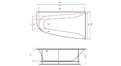 Акриловая ванна Vayer Boomerang 180x100 – купить по цене 53030 руб. в интернет-магазине в городе Пермь картинка 18