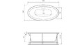 Акриловая ванна Vayer Beta 194x100 – купить по цене 56340 руб. в интернет-магазине в городе Пермь картинка 17