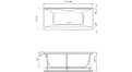 Акриловая ванна Vayer Casoli 180x80 – купить по цене 23580 руб. в интернет-магазине в городе Пермь картинка 21