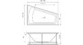 Акриловая ванна Vayer Trinitiy 170x130 – купить по цене 32590 руб. в интернет-магазине в городе Пермь картинка 17